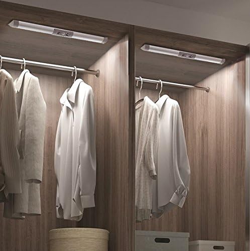 Luces de armario automáticas con sensor de movimiento y diseño de protección ocular
