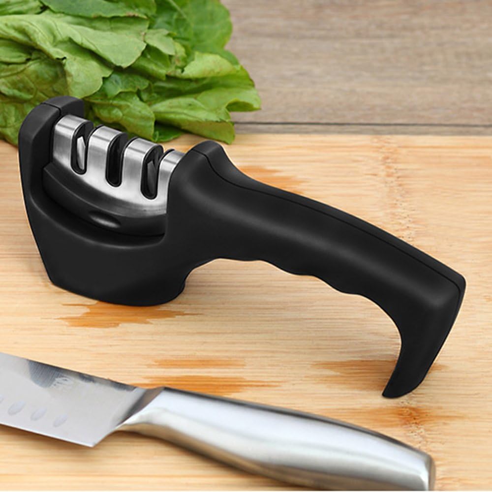 Afilador De Cuchillos Profesional De Acero De Tungsteno