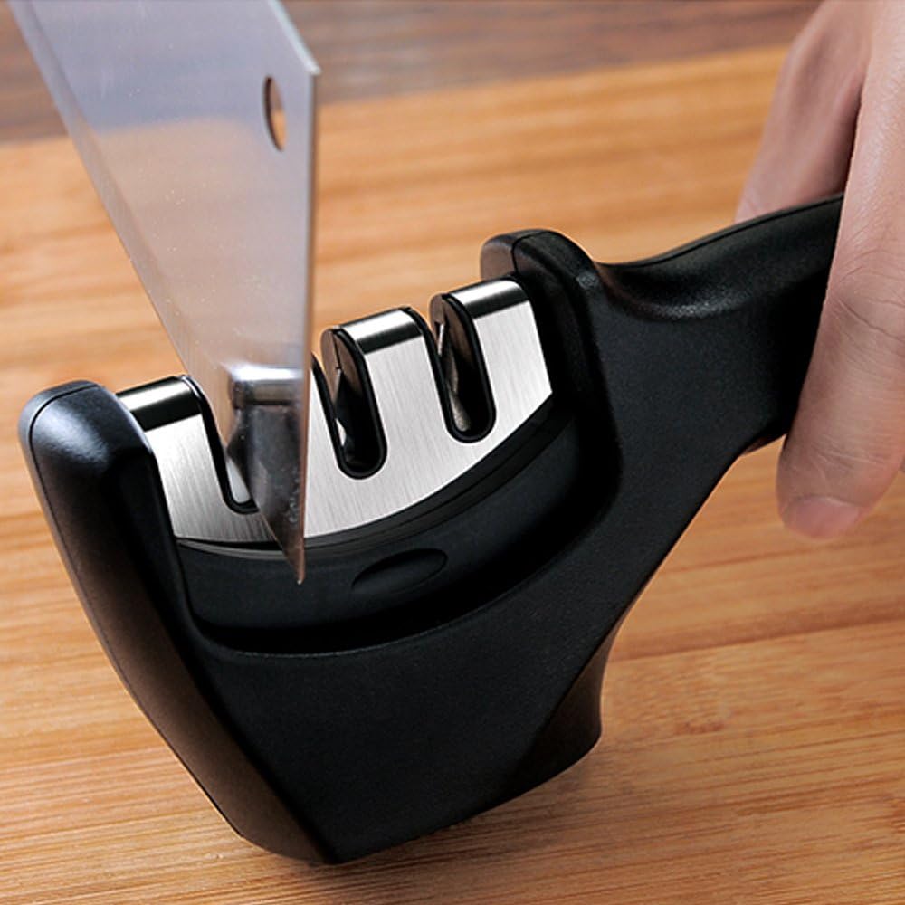 Afilador De Cuchillos Profesional De Acero De Tungsteno