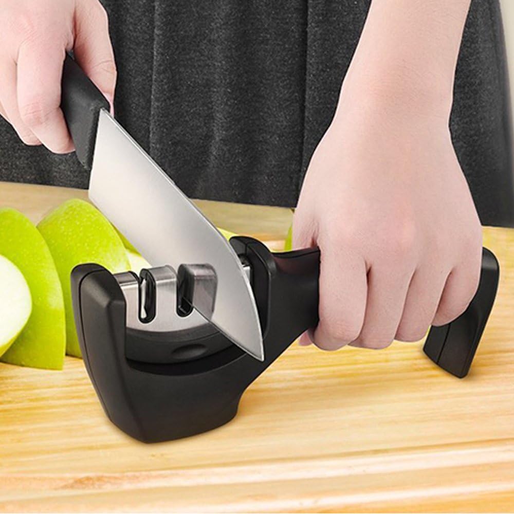 Afilador De Cuchillos Profesional De Acero De Tungsteno