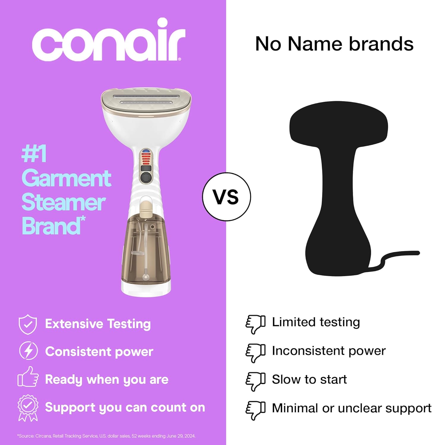 Conair Vaporizador de mano para ropa