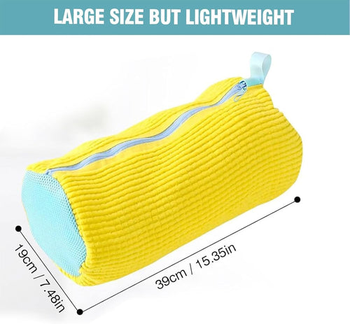 Bolsa para lavadora de zapatos, bolsa de zapatos de lavandería, bolsa de zapatos de lavandería para tenis, lavadora y secadora, bolsa de limpieza reutilizable para calcetines, prendas delicadas